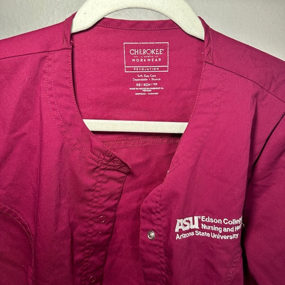 ASU Nursing Jacket Maroon XS - Picture 2 of 2